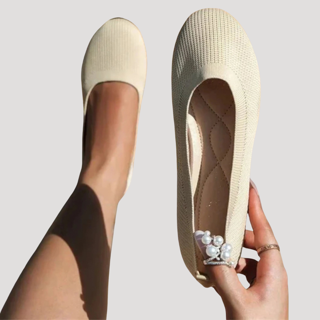 Duttini | Soft-Step Slip-On Ballet Flats With Cushioning