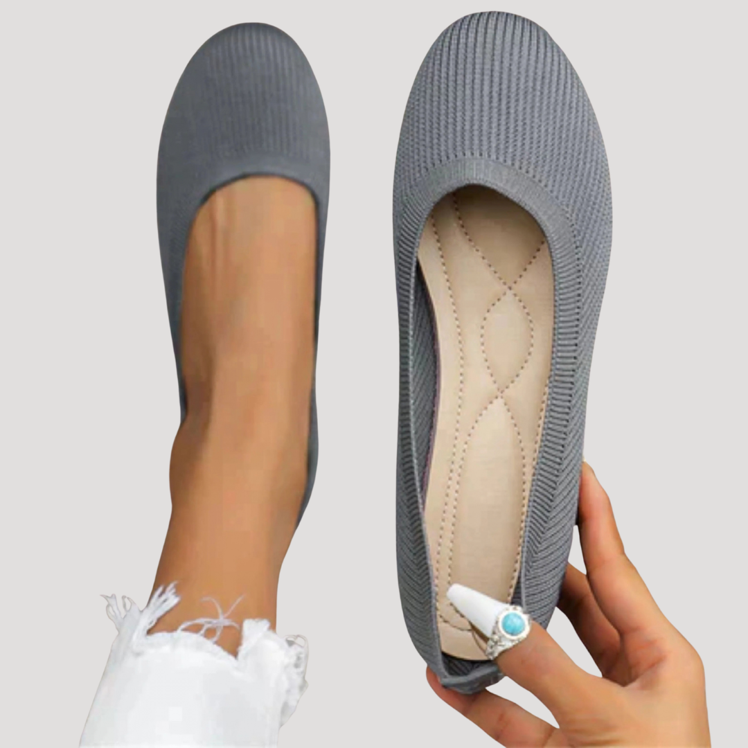 Duttini | Soft-Step Slip-On Ballet Flats With Cushioning