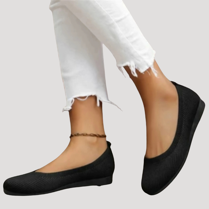 Duttini | Soft-Step Slip-On Ballet Flats With Cushioning
