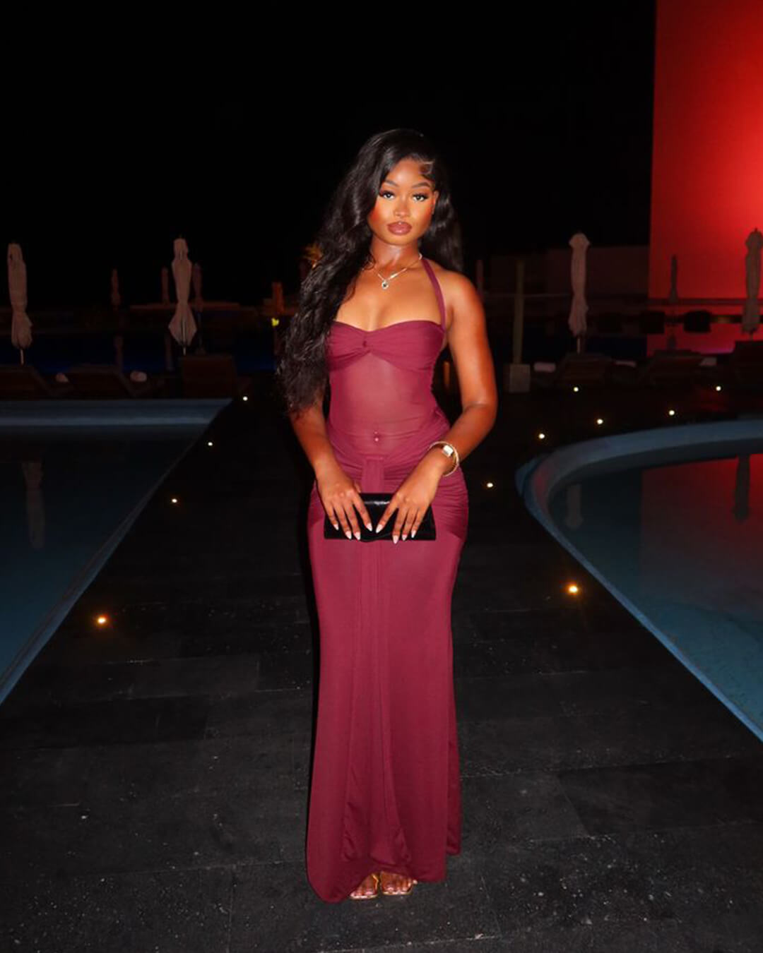 Duttini | Backless Maxi Dress