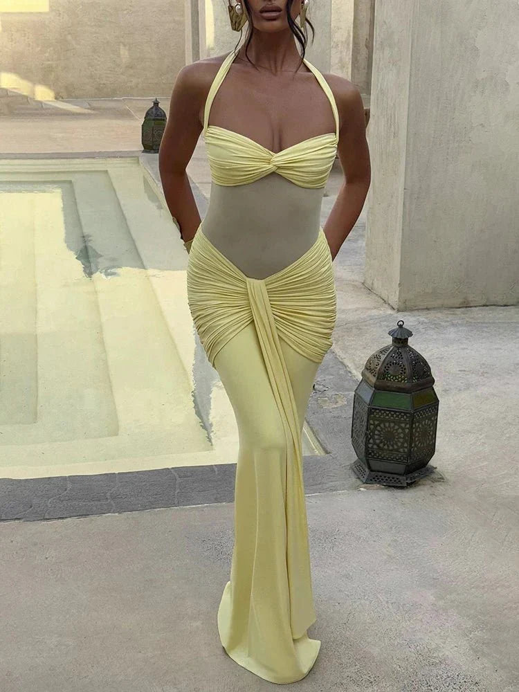 Duttini | Backless Maxi Dress