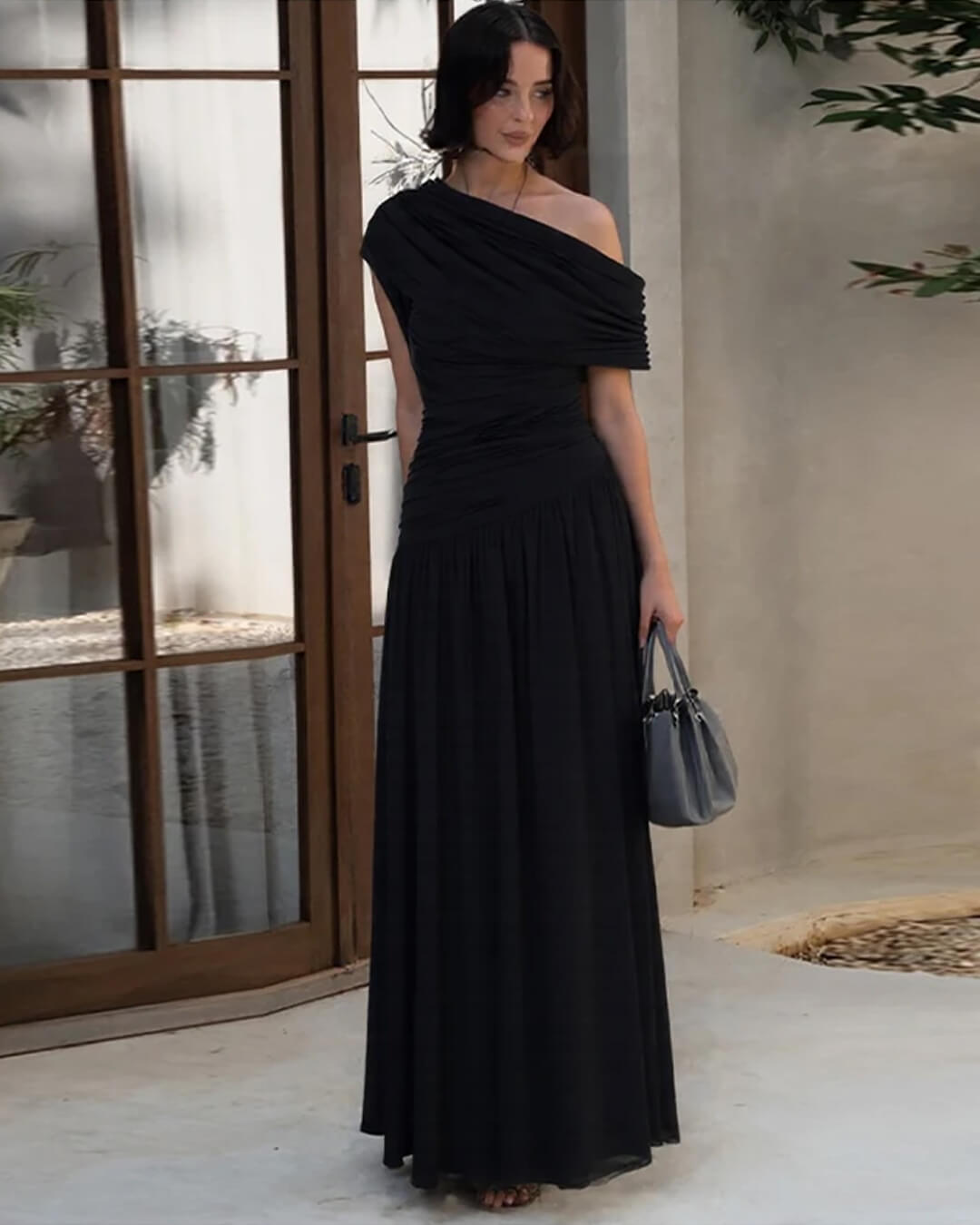 Duttini | One-Shoulder Maxi Dress