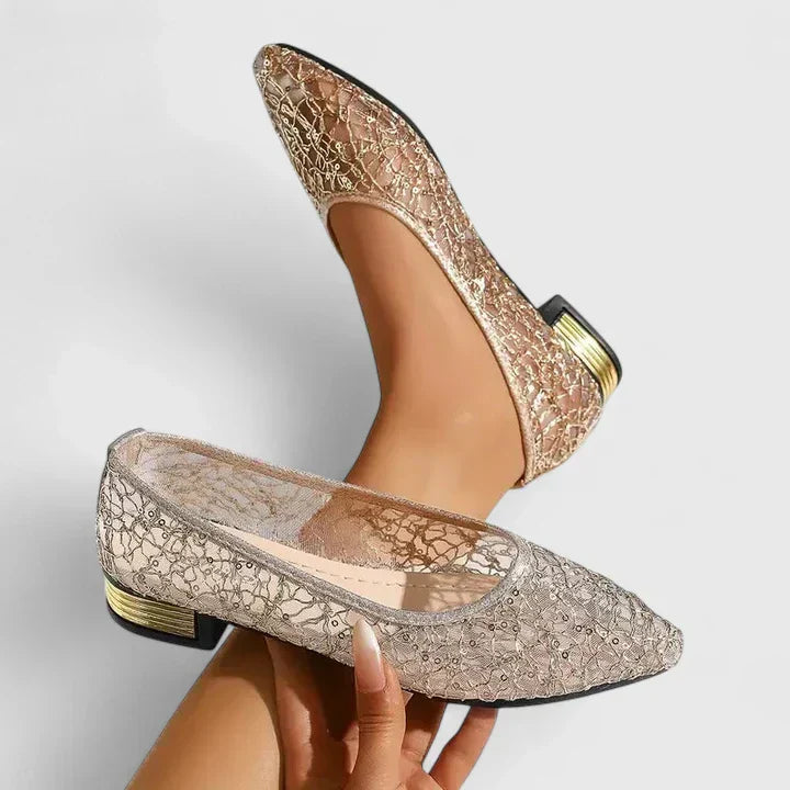 Duttini | Premium Pointed Toe Ballet Flats for All-Day Comfort