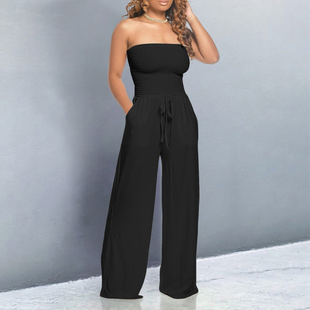 Duttini | Trendy Off-Shoulder Jumpsuit for Effortless Elegance