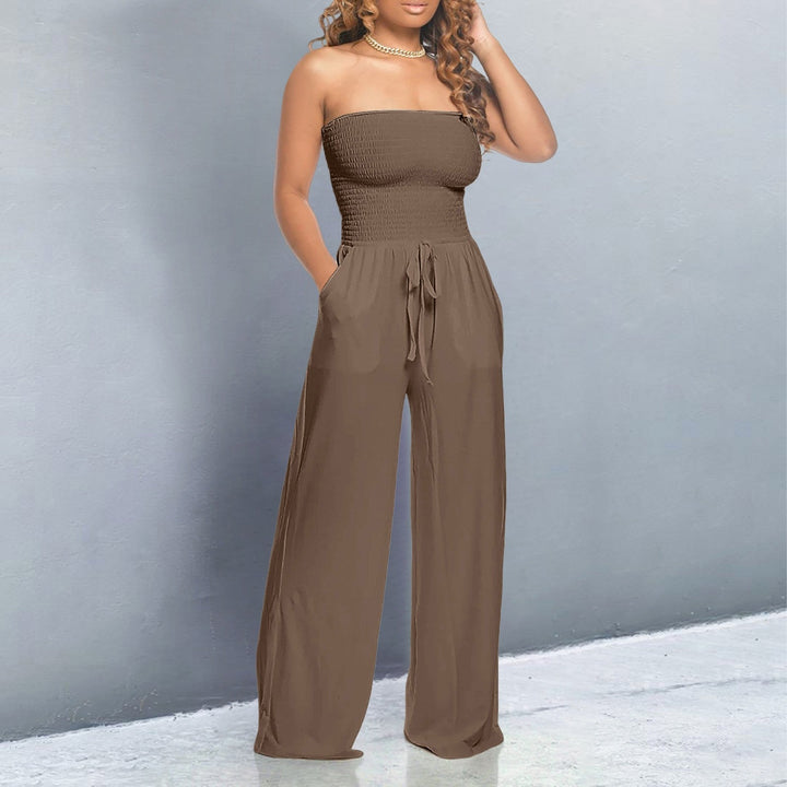 Duttini | Trendy Off-Shoulder Jumpsuit for Effortless Elegance