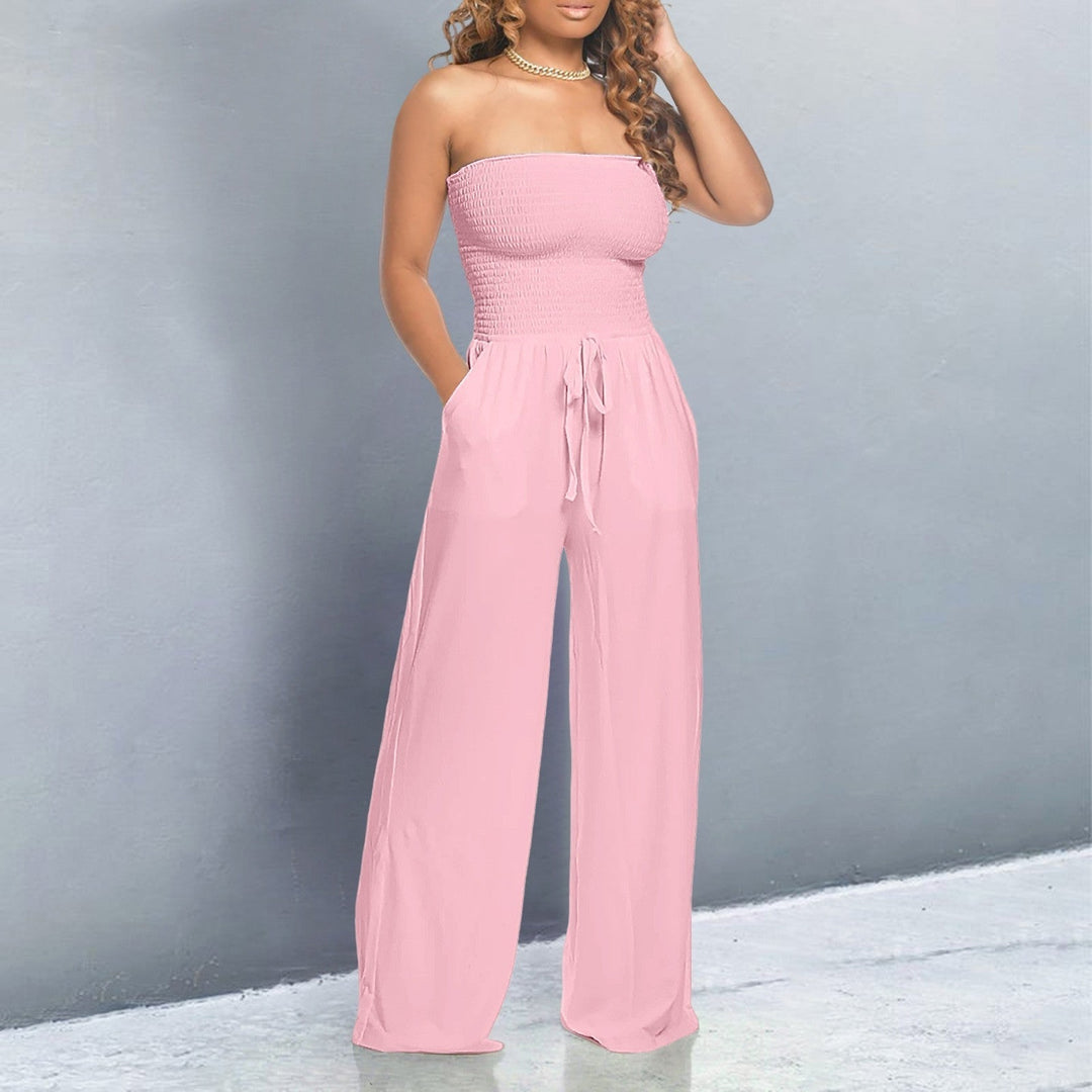 Duttini | Trendy Off-Shoulder Jumpsuit for Effortless Elegance
