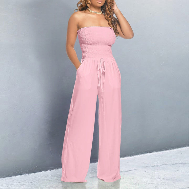 Duttini | Trendy Off-Shoulder Jumpsuit for Effortless Elegance