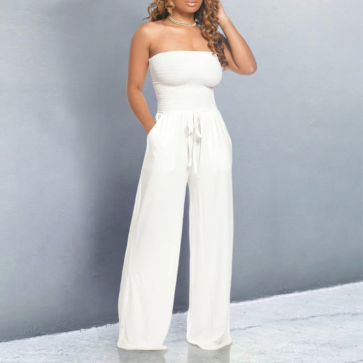 Duttini | Trendy Off-Shoulder Jumpsuit for Effortless Elegance