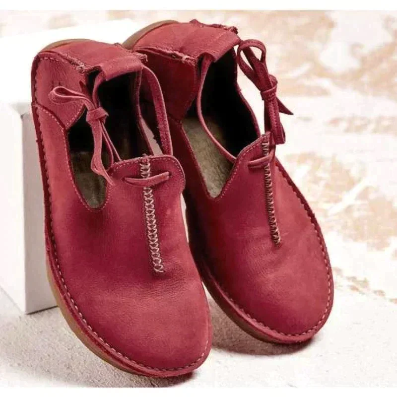 Duttini | Supportive Lace Up Flat Shoes for All-Day Comfort