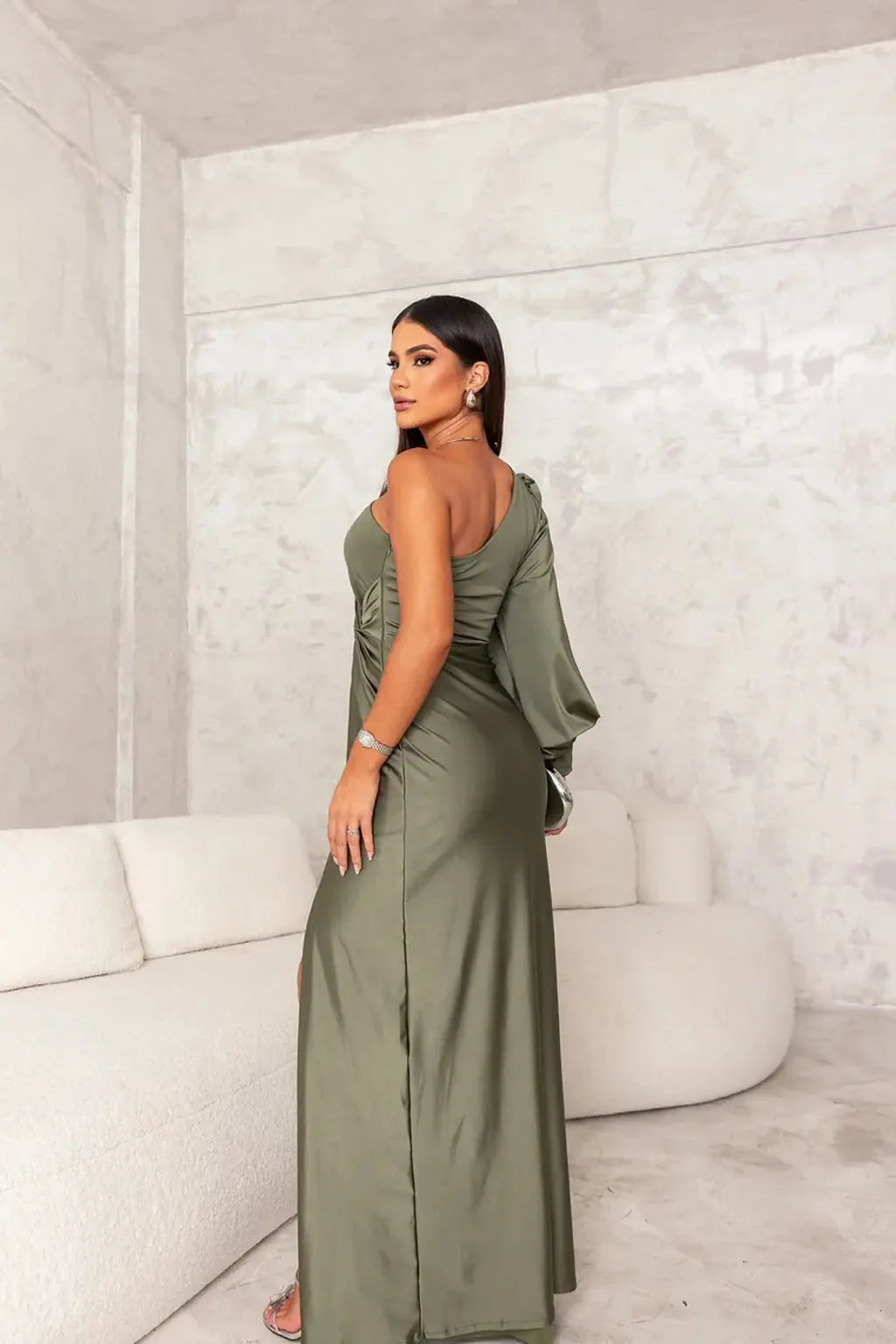 Duttini | One-Shoulder Evening Dress