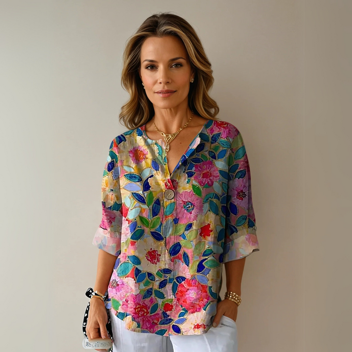 Duttini | Chic Floral Print Blouse for Every Occasion