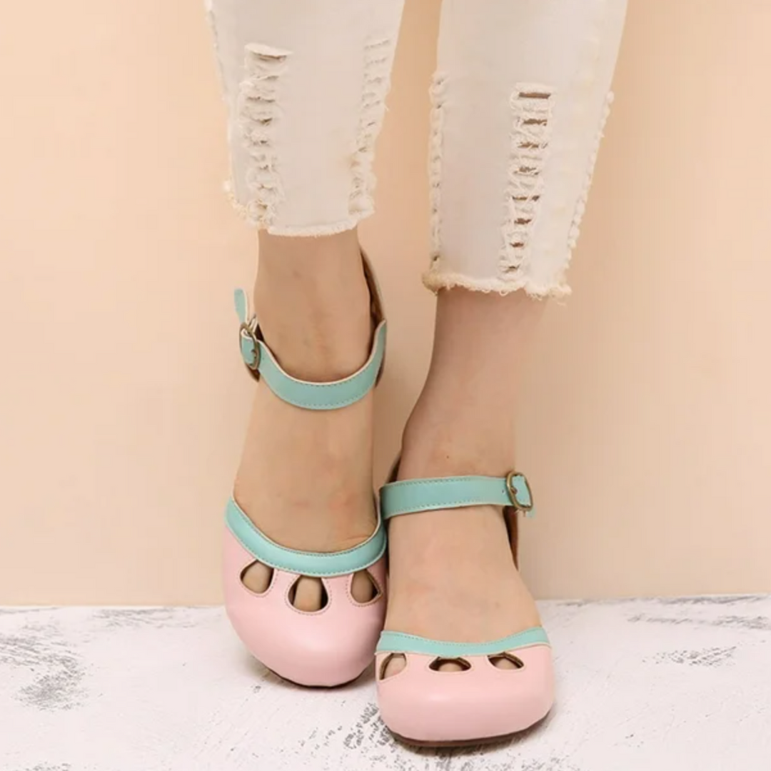 Duttini | Orthopedic Comfortable Low-Heeled Sandals