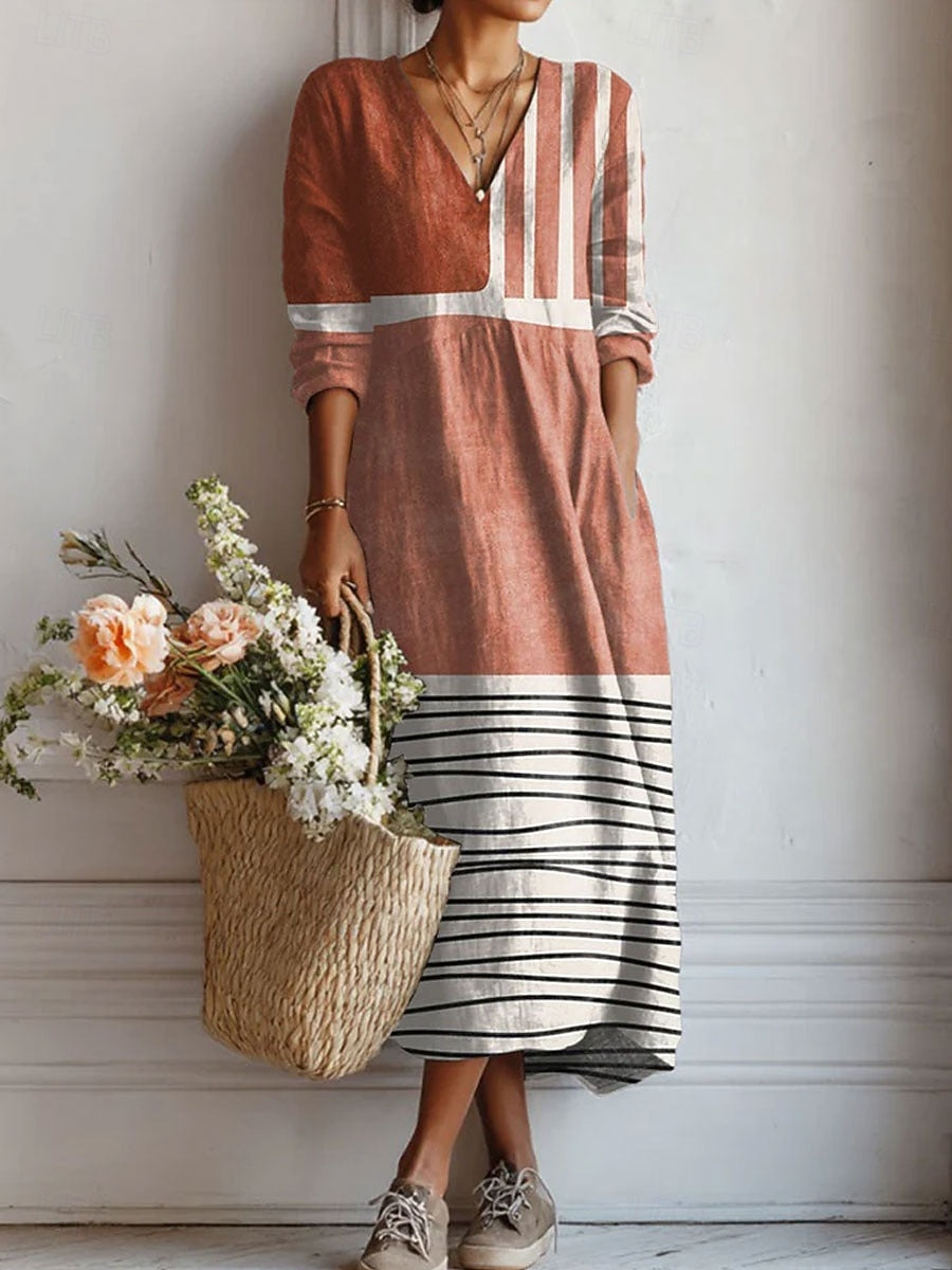 Duttini | Everyday Comfort Dress for Women in Soft Fabric, Relaxed Fit, Black
