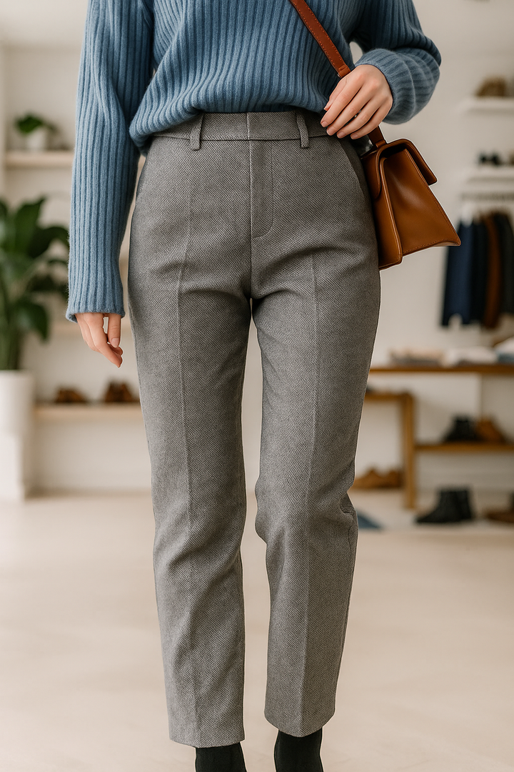Duttini | Classic Wool Trousers for Women
