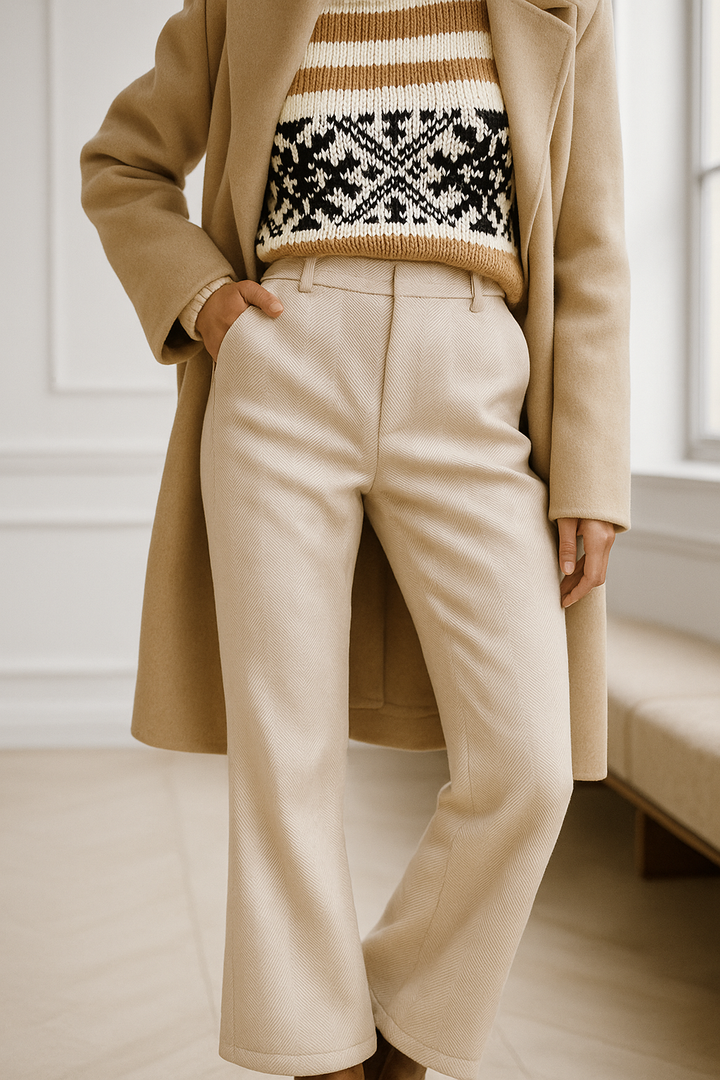 Duttini | Classic Wool Women's Trousers